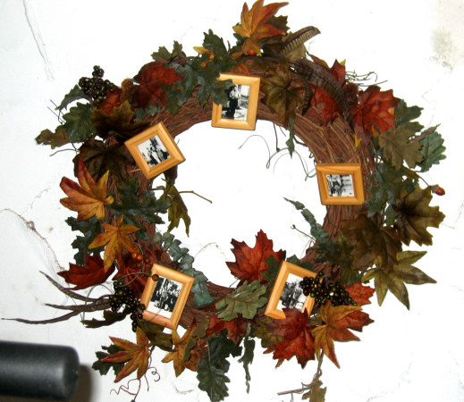 Basic Genealogy Wreath Fall Theme